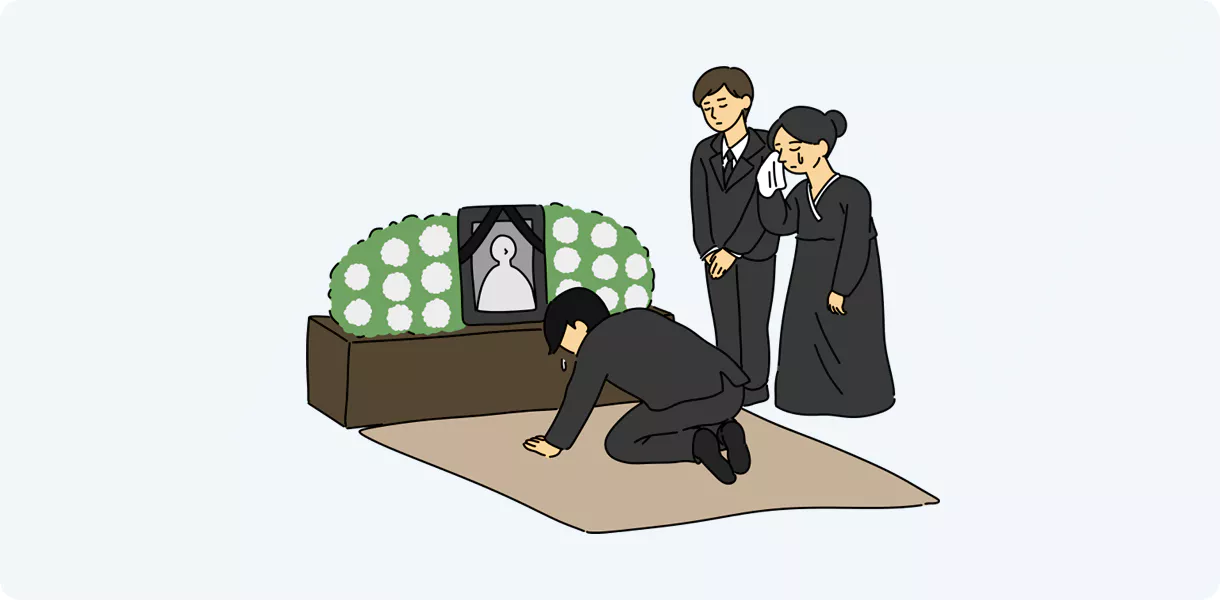 SN라이프 장례식 1일차 | 빈소에 하나씩 차려지는 시간